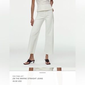 Zara The Marine Straight jean